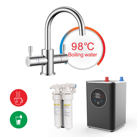 2in1 kokend en gefilterd water dispenser