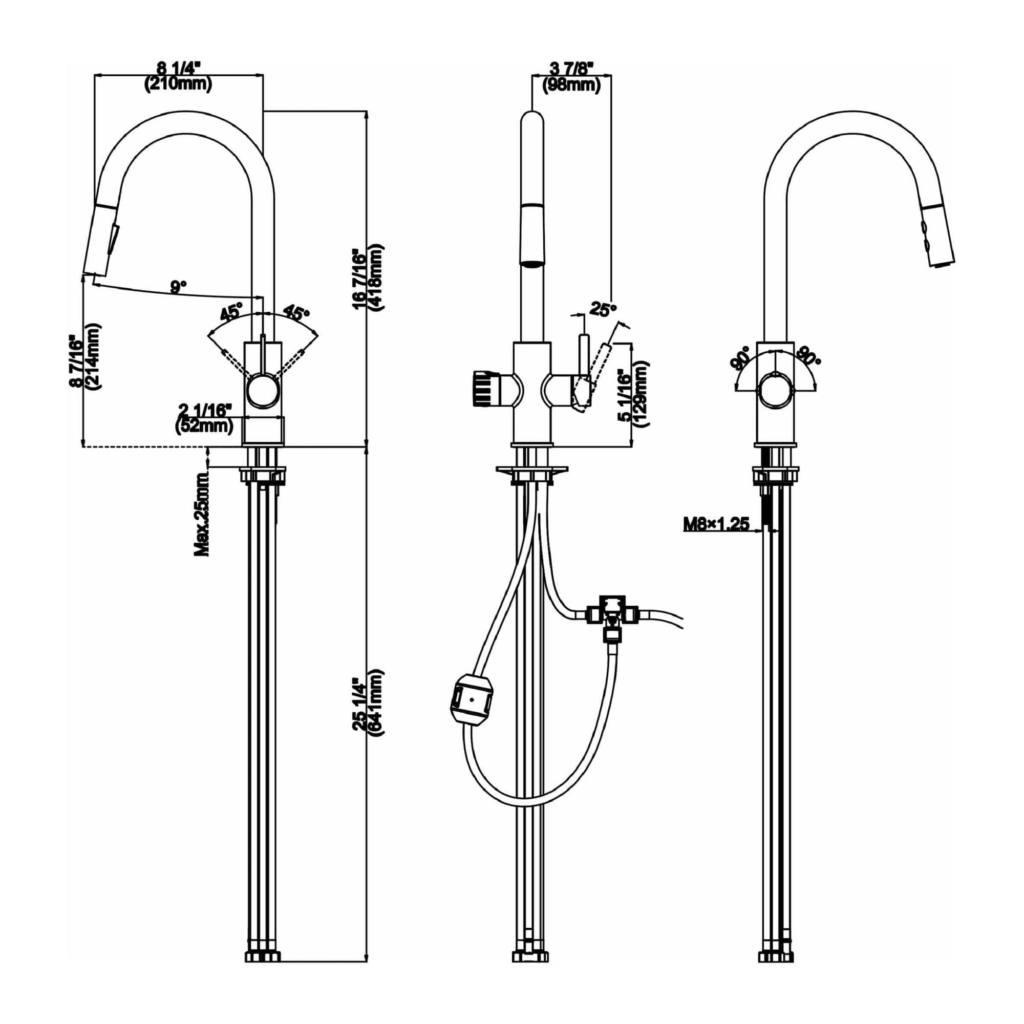 separate water channel