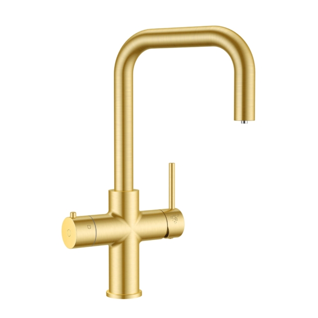 5IN1 sparkling brushed gold water tap