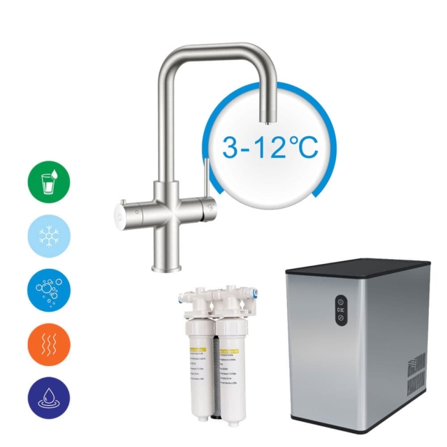 undersink UV sterilized sparking water unit