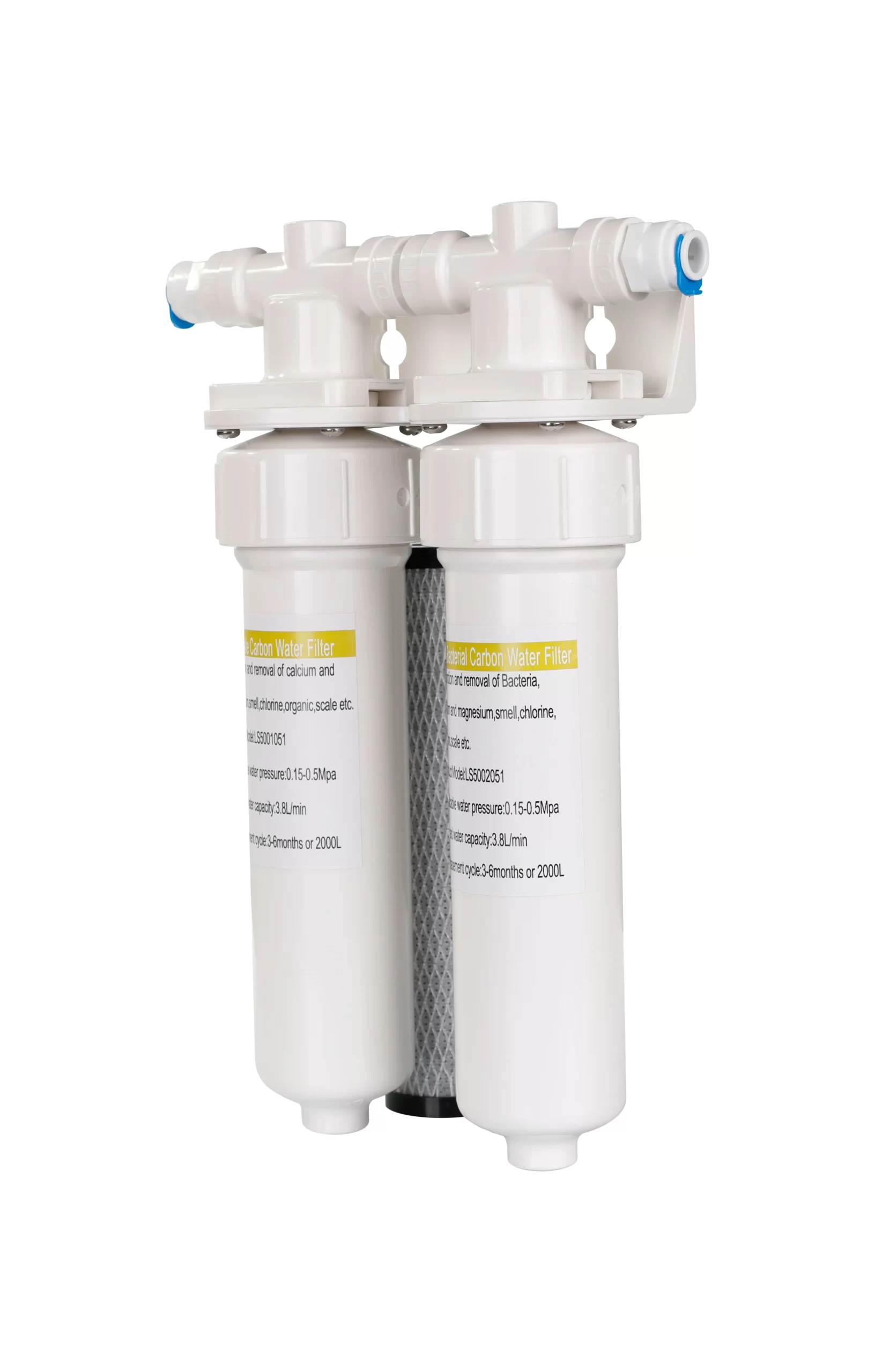 Two-stage water filter