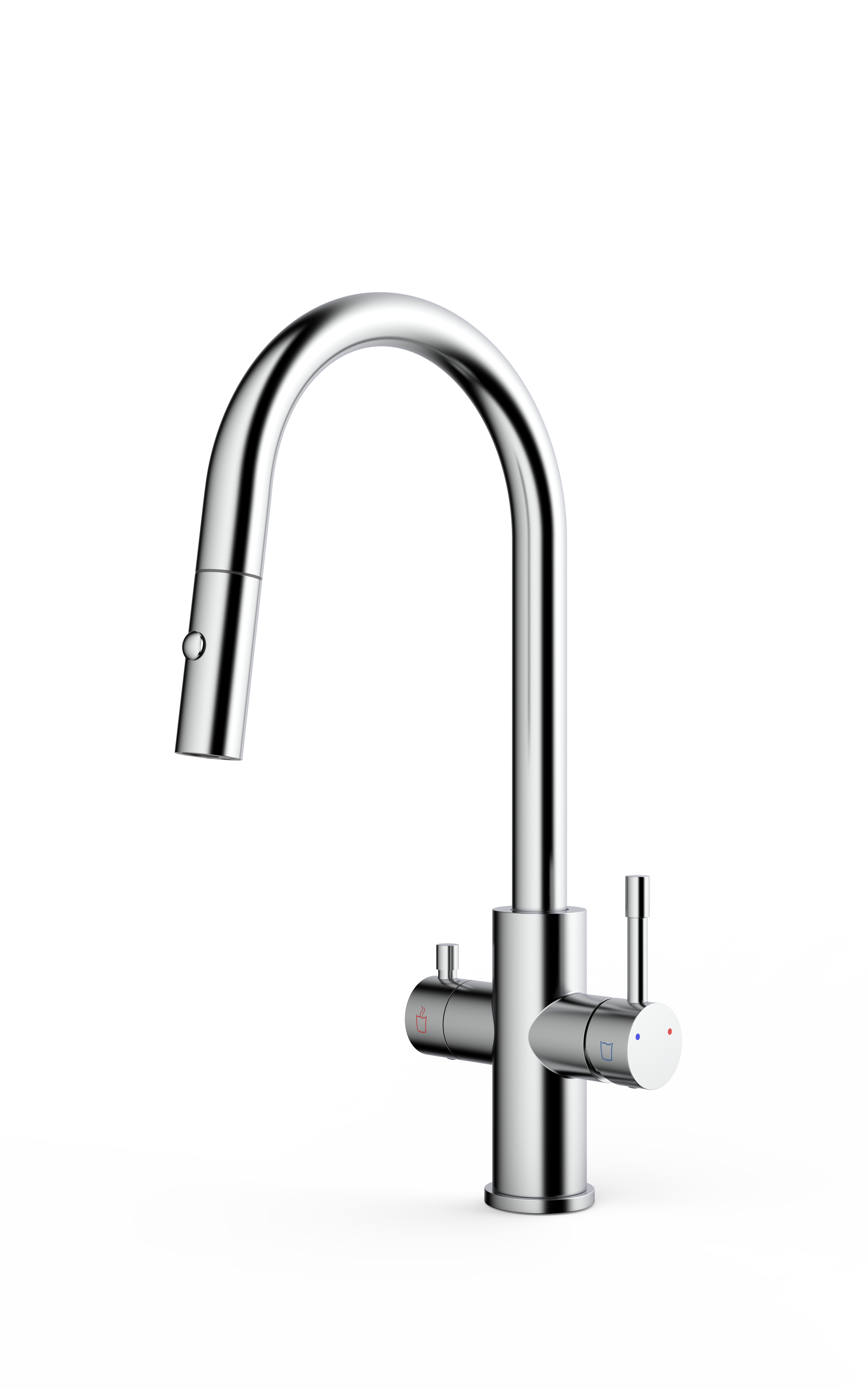 USA style water tap with pulll out spray